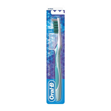 Oral-B Οδοντόβουρτσα Πράσινο 3DWhite Cool 40 Μέτρια 1pc